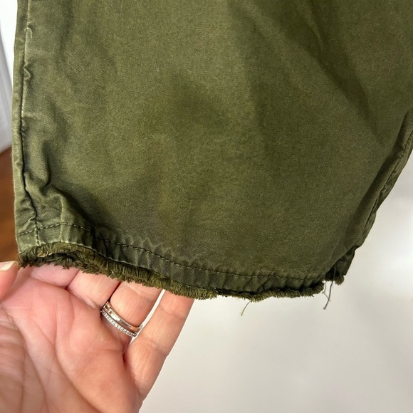 Zadig & Voltaire Men’s Cotton Pao Chino in Military Green Sz 42/32 - Picture 3 of 10